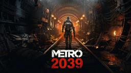 شخصیت اصلی بازی Metro 2039 در میان تونل‌های تاریک مترو