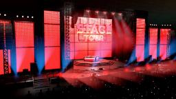 استیج کنسرت بازی ریتمیک Stage Tour با نورپردازی قرمز و آبی