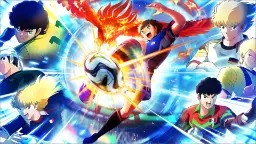 شخصیت‌های انیمه فوتبالی در بازی Captain Tsubasa 2 - World Fighters در حال بازی