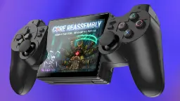 کنسول دستی Yoniq Portal با طراحی الهام‌گرفته از پلی استیشن ۲ (PlayStation 2)