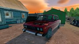 خودروی قرمز با کاپوت باز در محیط تعمیرگاه بازی My Favorite Car: Mechanic