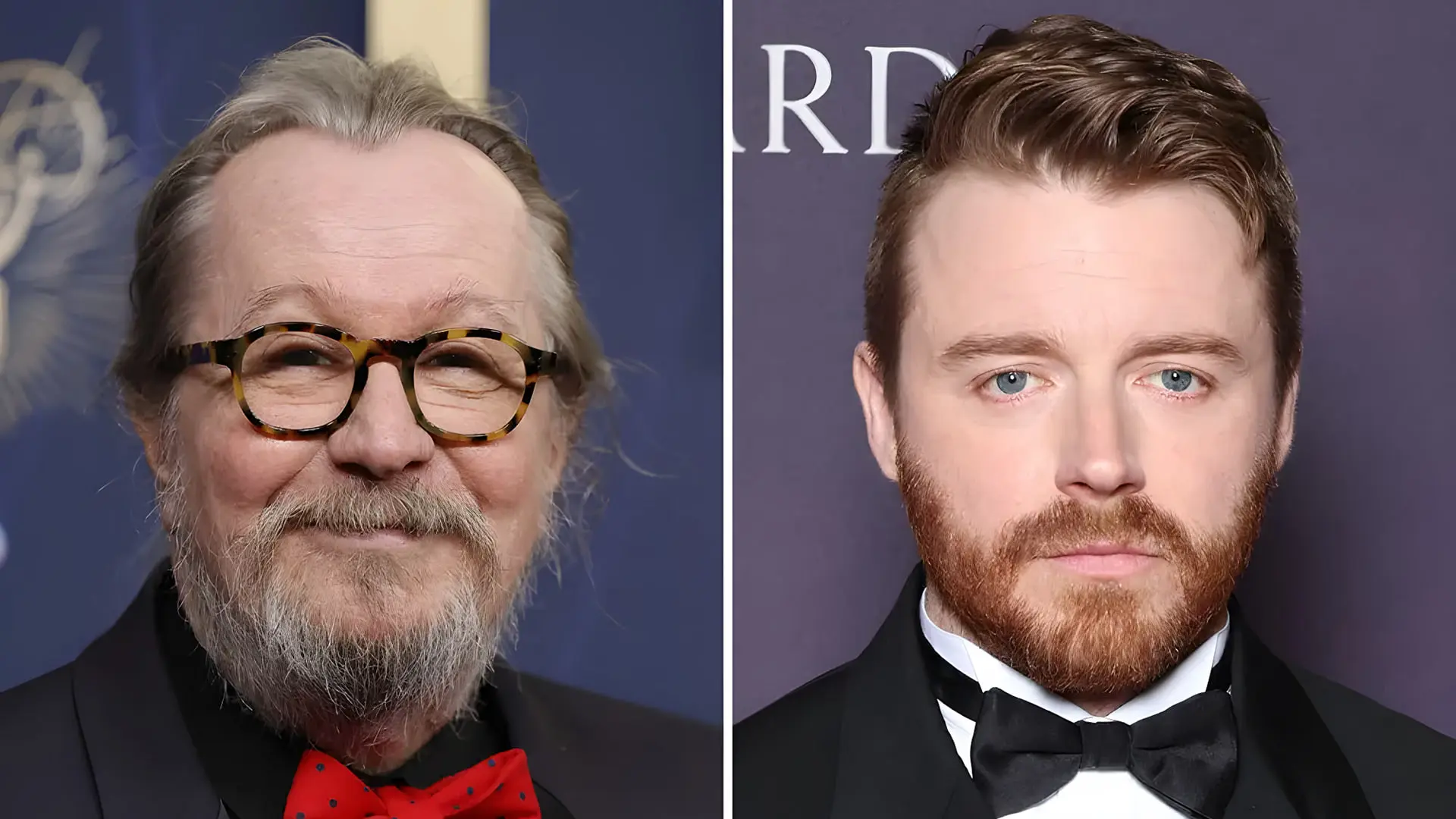چهره گری اولدمن (Gary Oldman) و جک لودن (Jack Lowden) در کنار هم