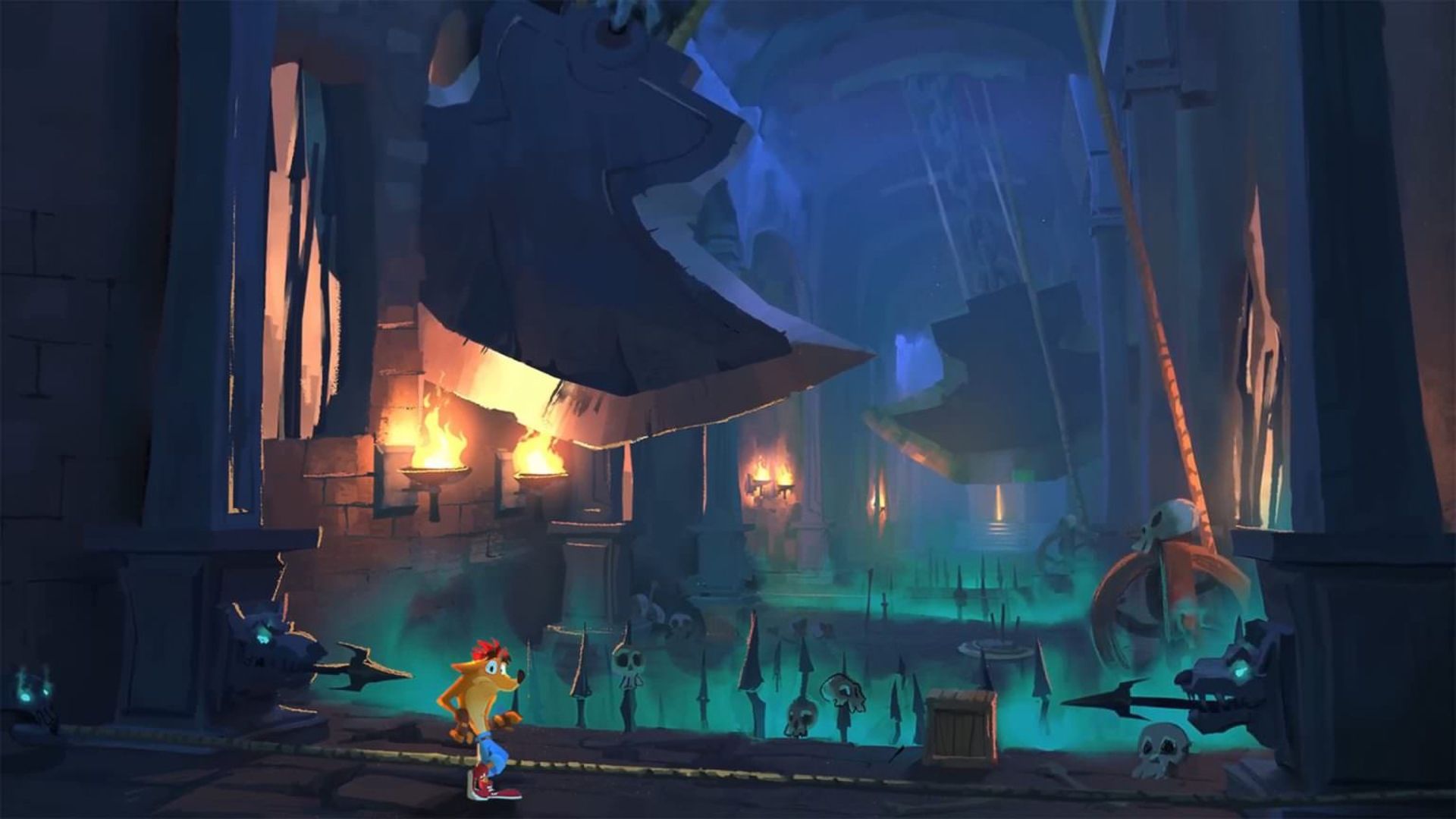 کانسپت آرت بازی لغو شده Crash Bandicoot 5