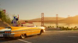 راننده تاکسی در بازی Crazy Taxi World Tour