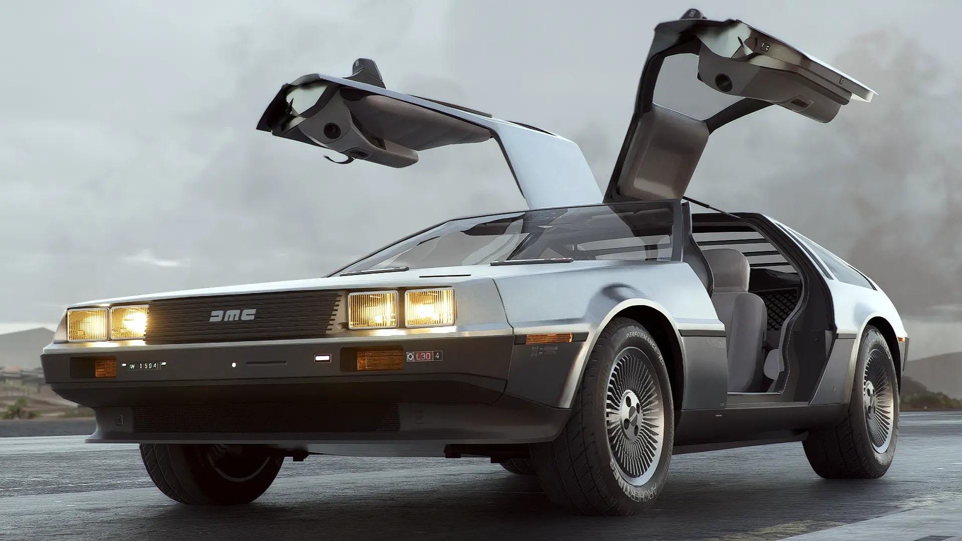 ماد DeLorean DMC-12 بازی سایبرپانک 2077