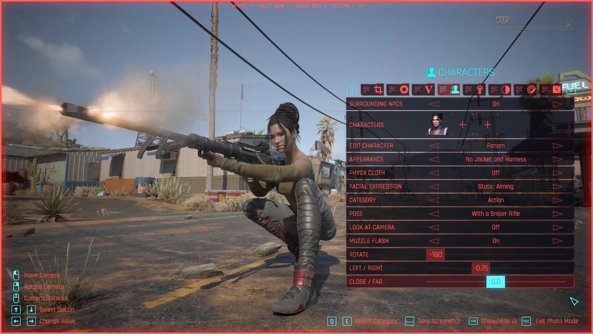 ماد Photomode NPCs Extended بازی سایبرپانک 2077
