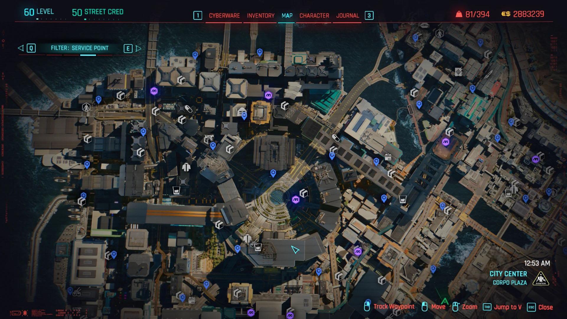 ماد Realistic Map بازی سایبرپانک 2077