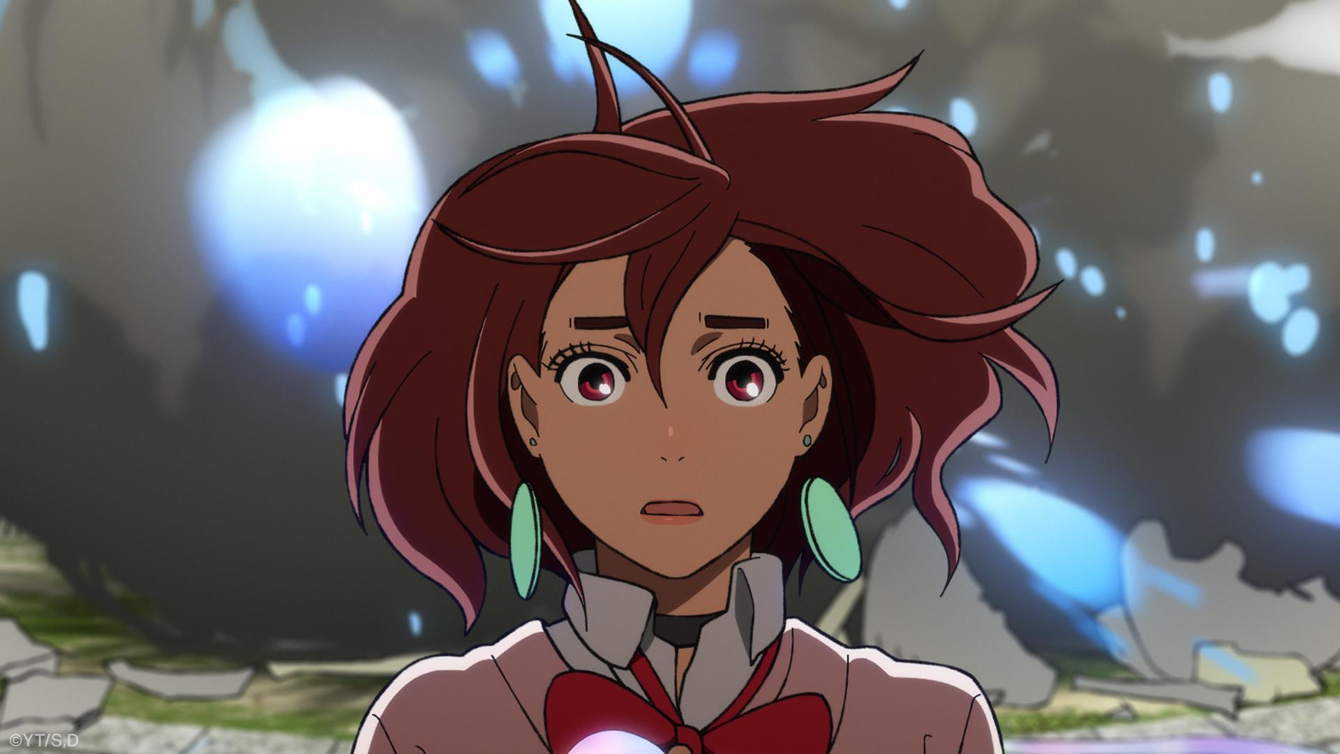 ظاهر شوکه شده مومو در پایان فصل دوم انیمه Dan Da Dan