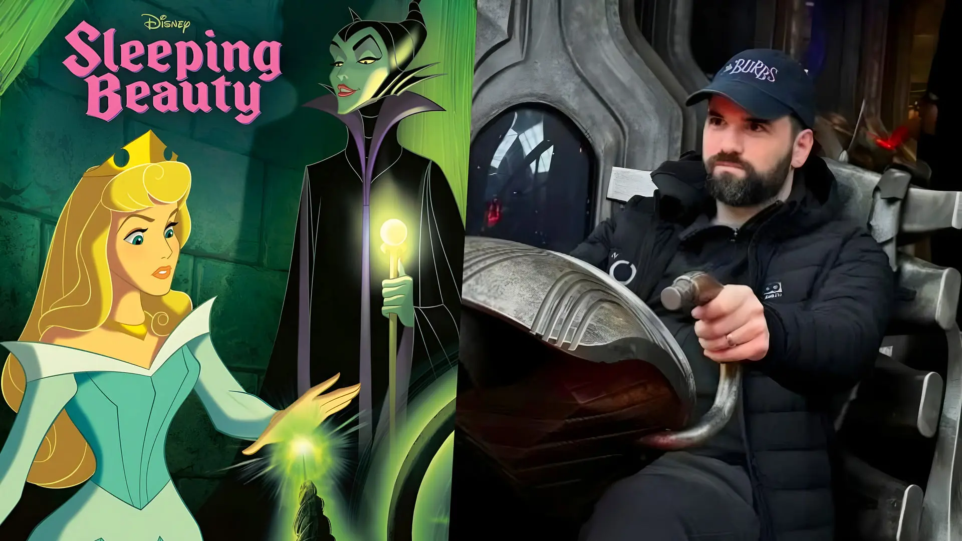 پوستر انیمیشن زیبای خفته (Sleeping Beauty) و تصویر دن تراختنبرگ (Dan Trachtenberg)