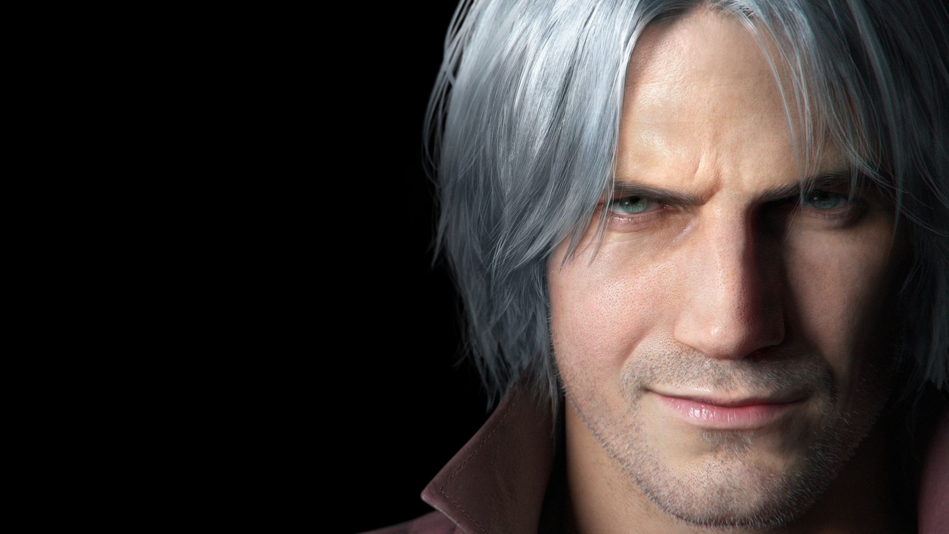چهره شخصیت دانته (Dante) در بازی Devil May Cry 5