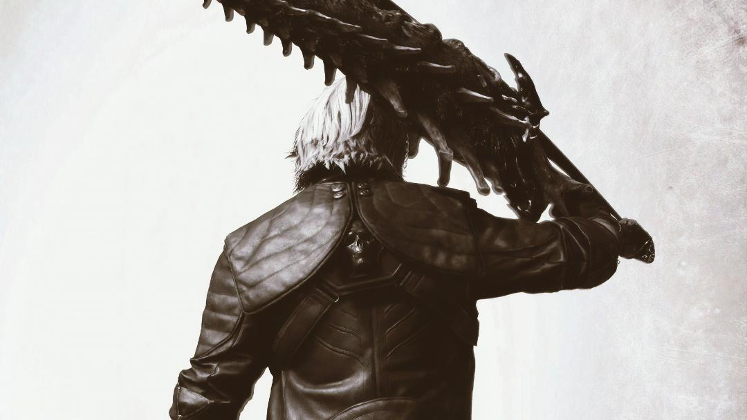 نمای پشتی دانته (Dante) در بازی Devil May Cry 5