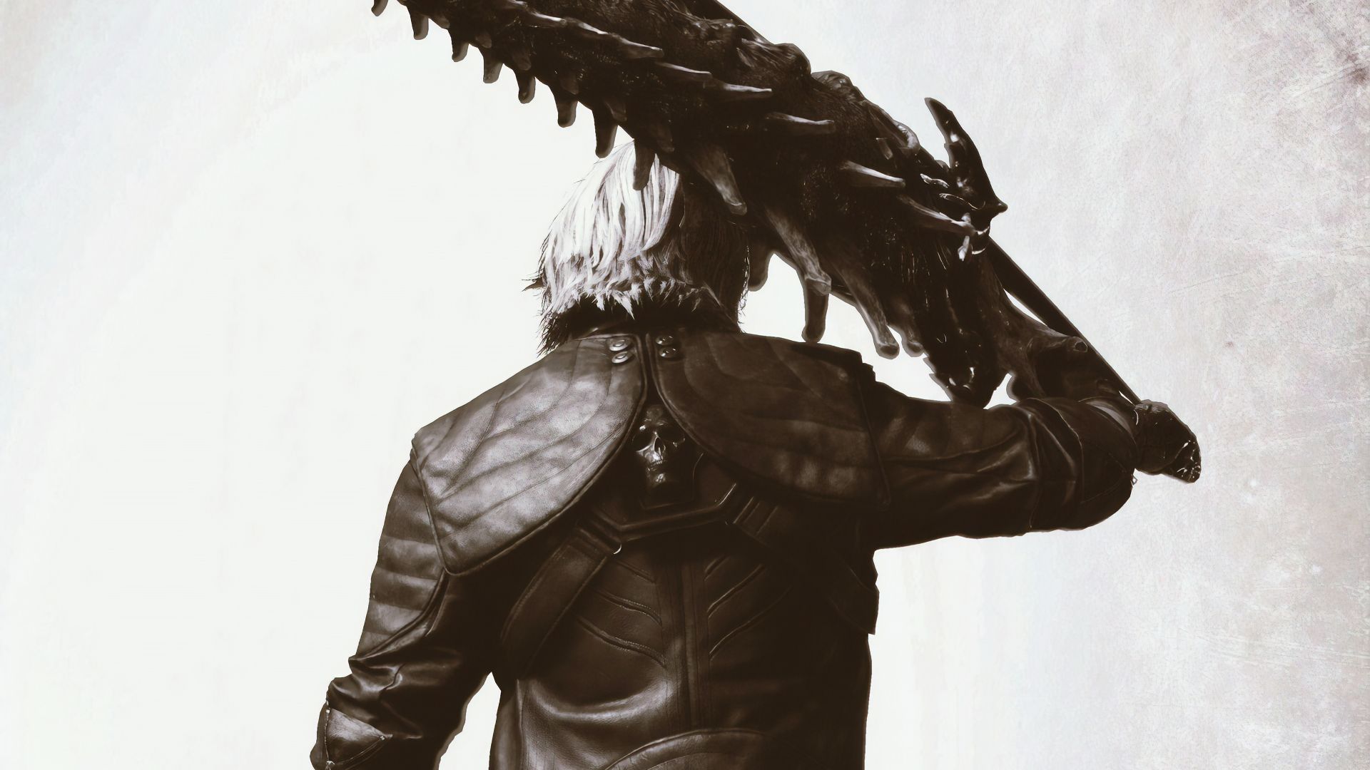 نمای پشتی دانته (Dante) در بازی Devil May Cry 5