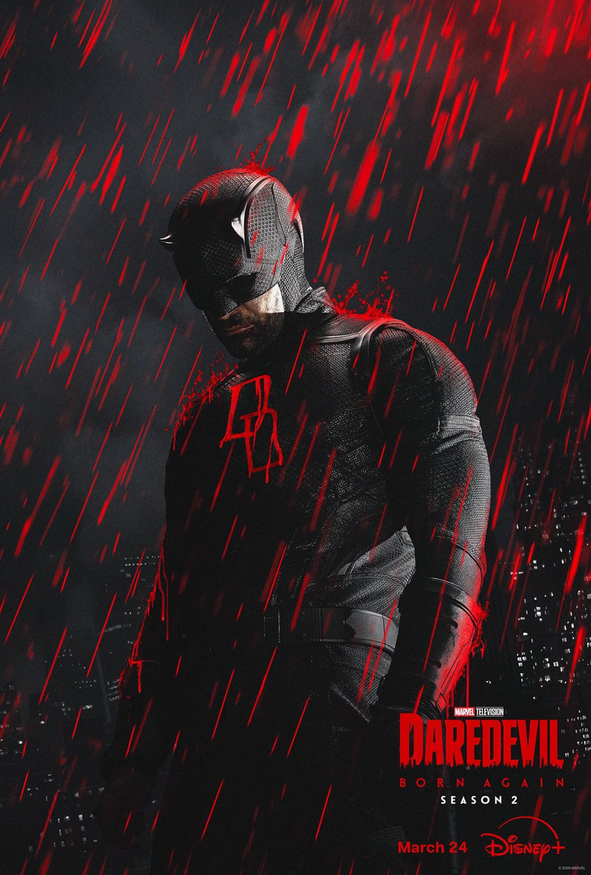 پوستر فصل دوم سریال Daredevil: Born Again