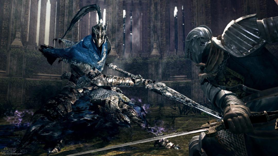 مبارزه با شوالیه در بازی Dark Souls 3