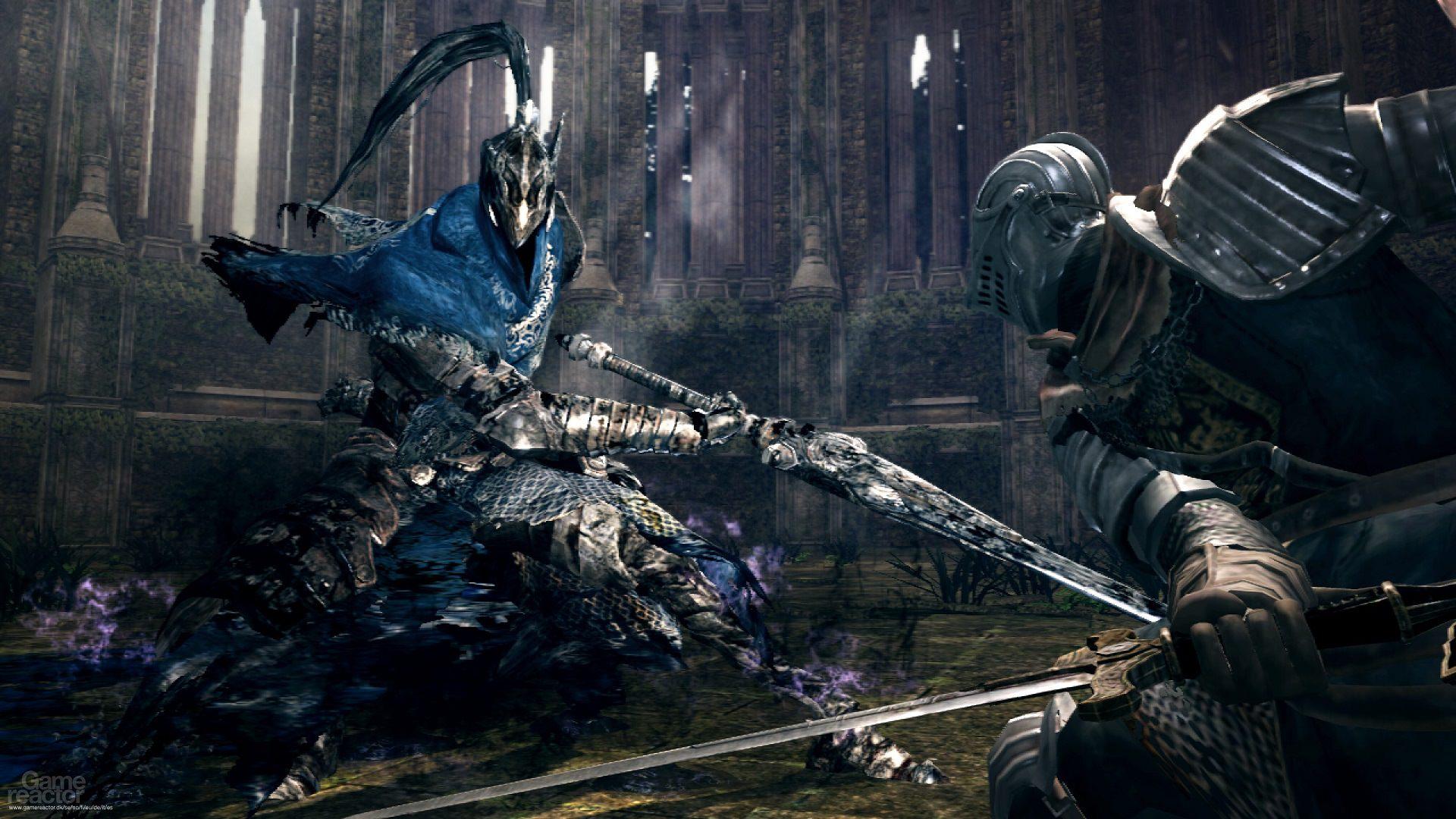 مبارزه با شوالیه در بازی Dark Souls 3