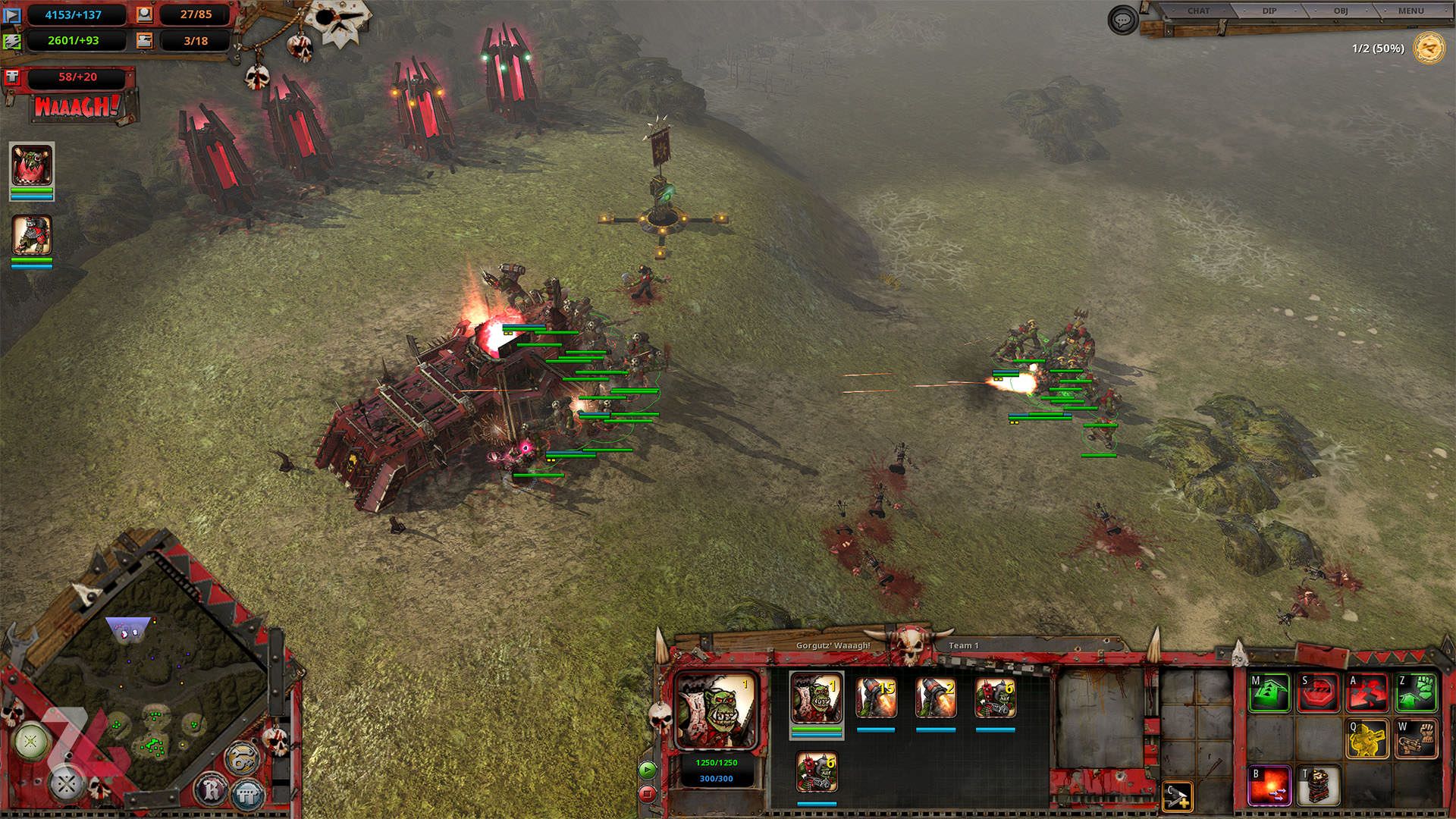 نبرد سنگین اورک‌ها در بازی Dawn of War – Definitive Edition