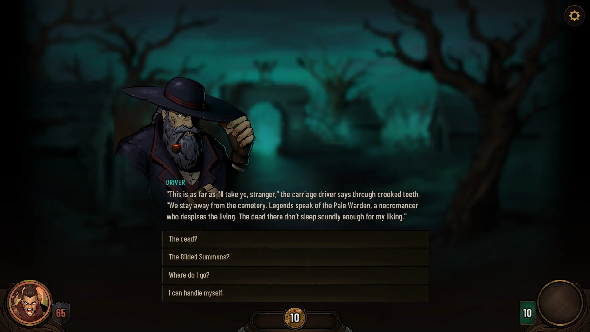 گیم‌پلی بازی موبایل Dawncaster Deckbuilding RPG