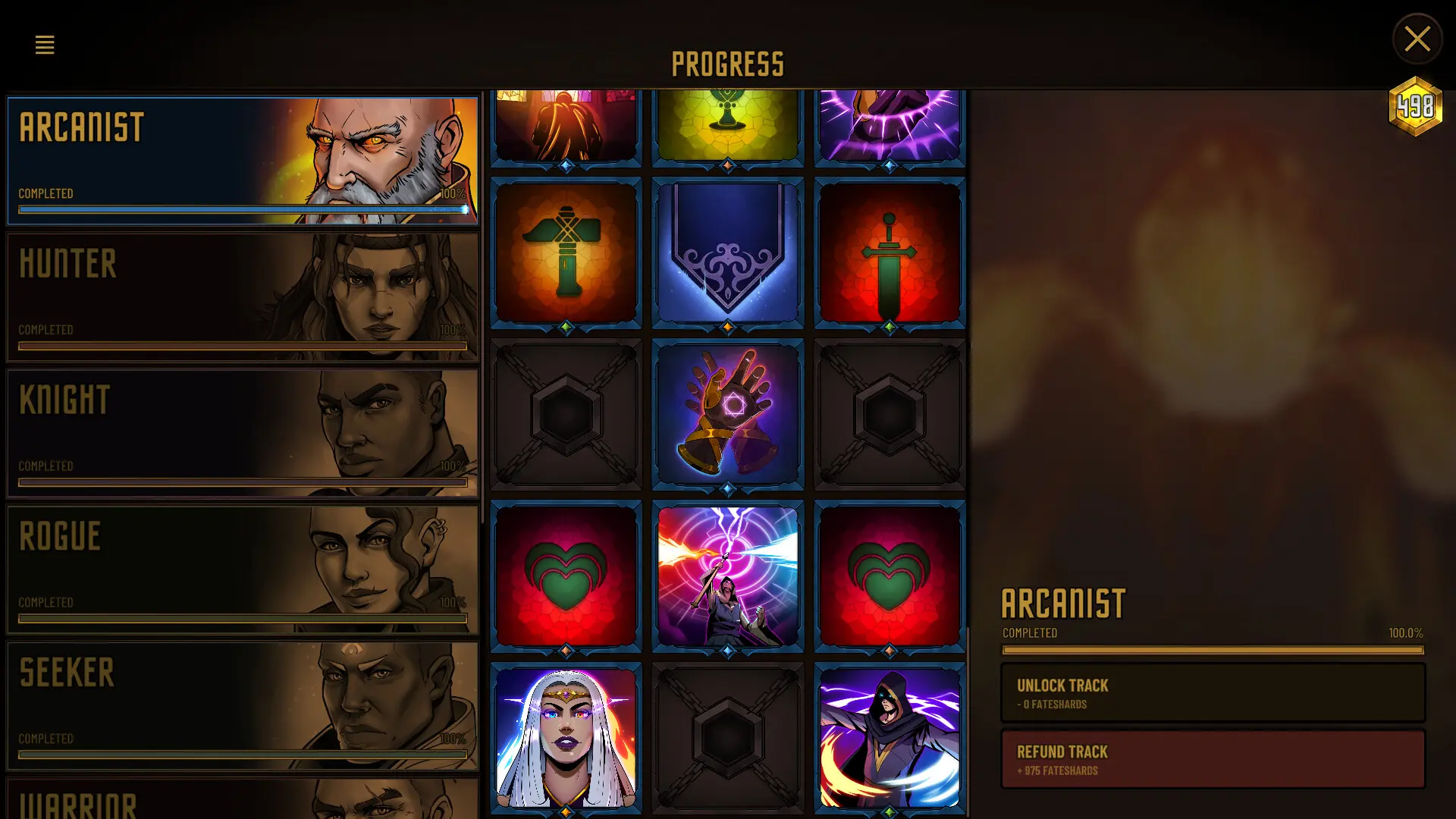 گیم‌پلی بازی موبایل Dawncaster Deckbuilding RPG