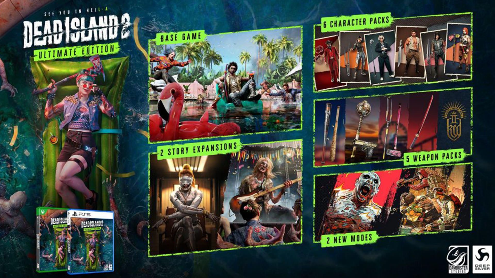 محتویات نسخه Ultimate Edition بازی Dead Island 2