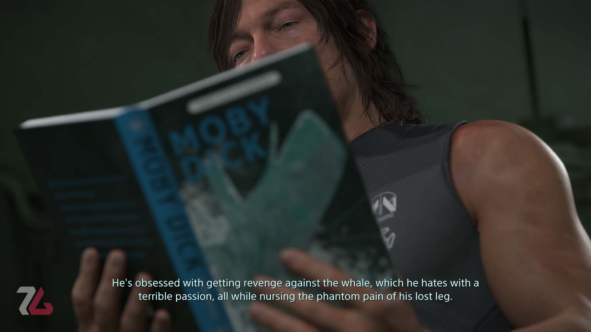 کتاب‌خوانی در بازی Death Stranding 2