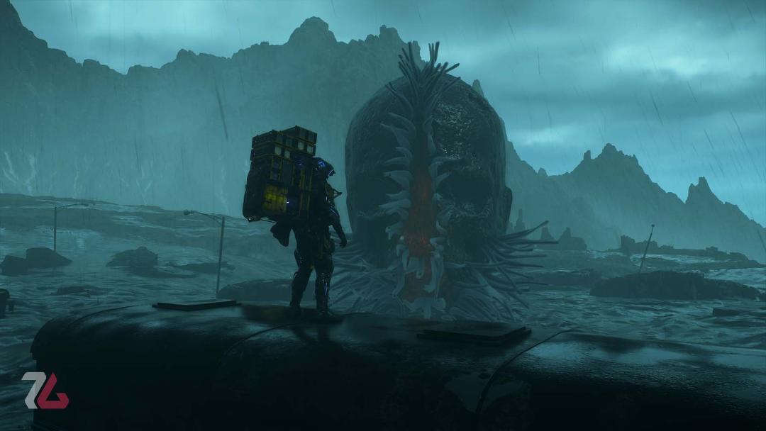 باس فایت BT در بازی Death Stranding 2