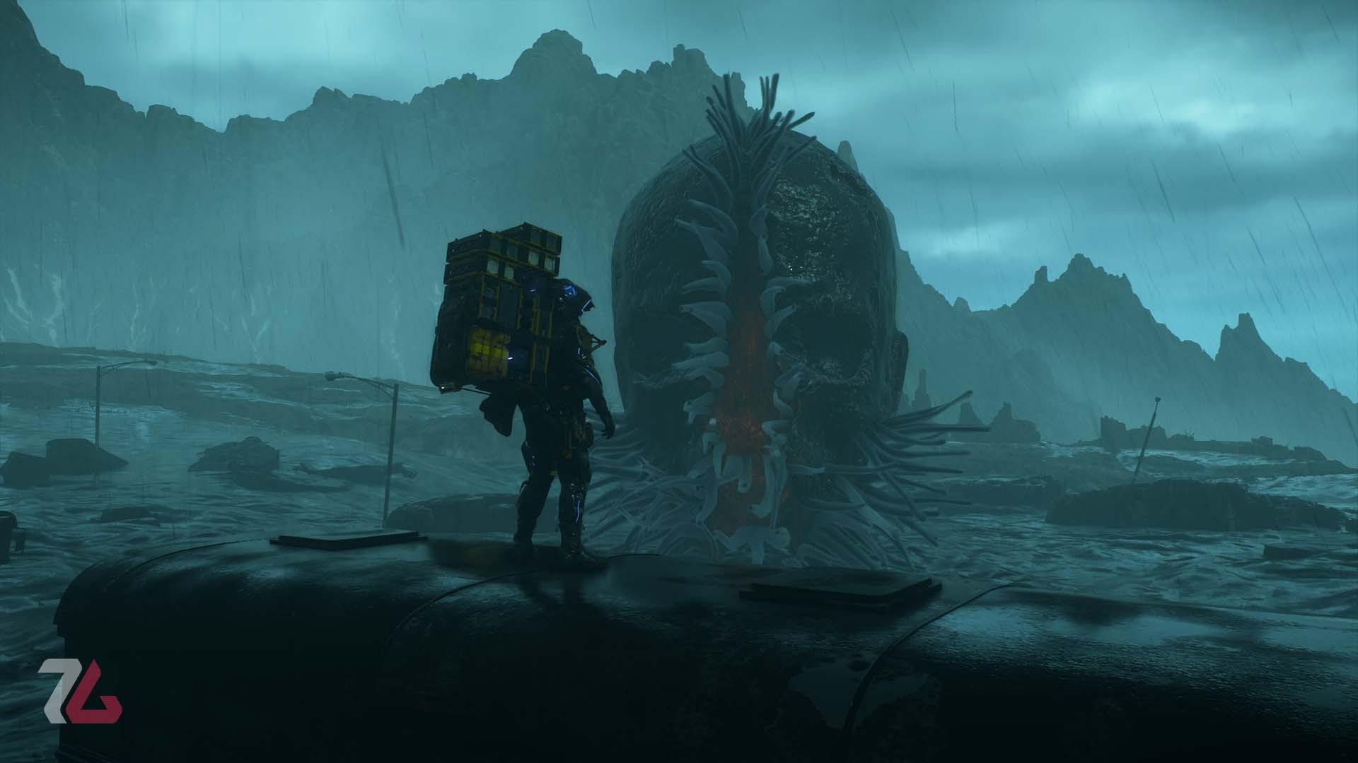 باس فایت BT در بازی Death Stranding 2