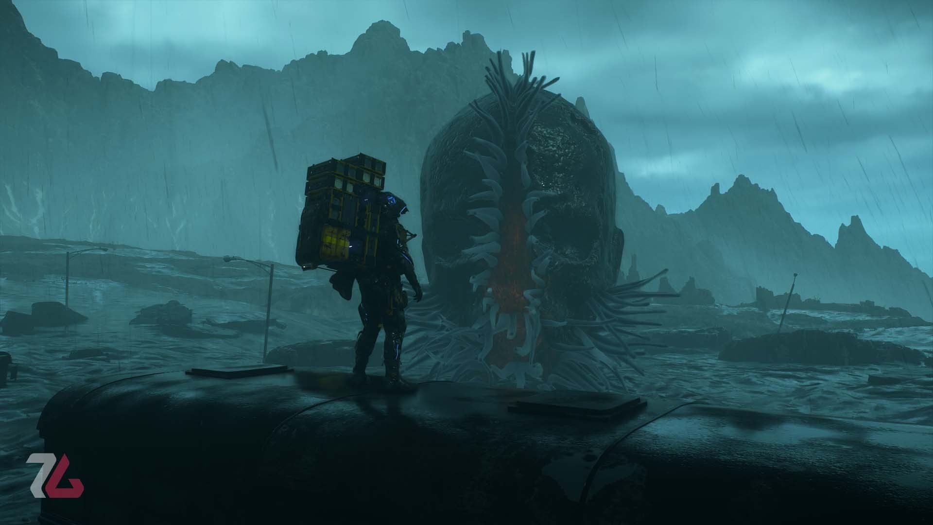 باس فایت BT در بازی Death Stranding 2