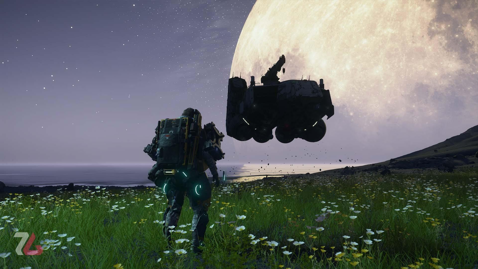 کشتی DHV در بازی Death Stranding 2
