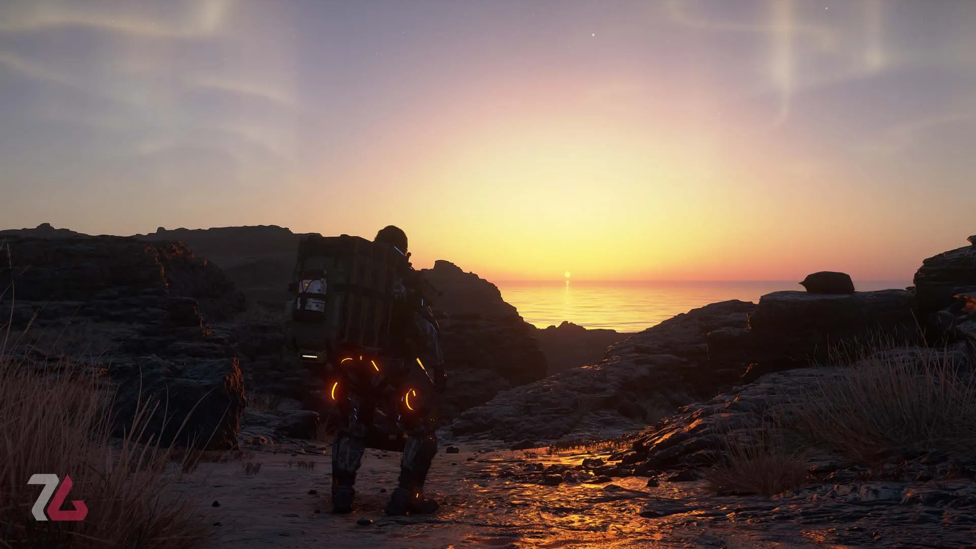 افق صبحگاهی در بازی Death Stranding 2