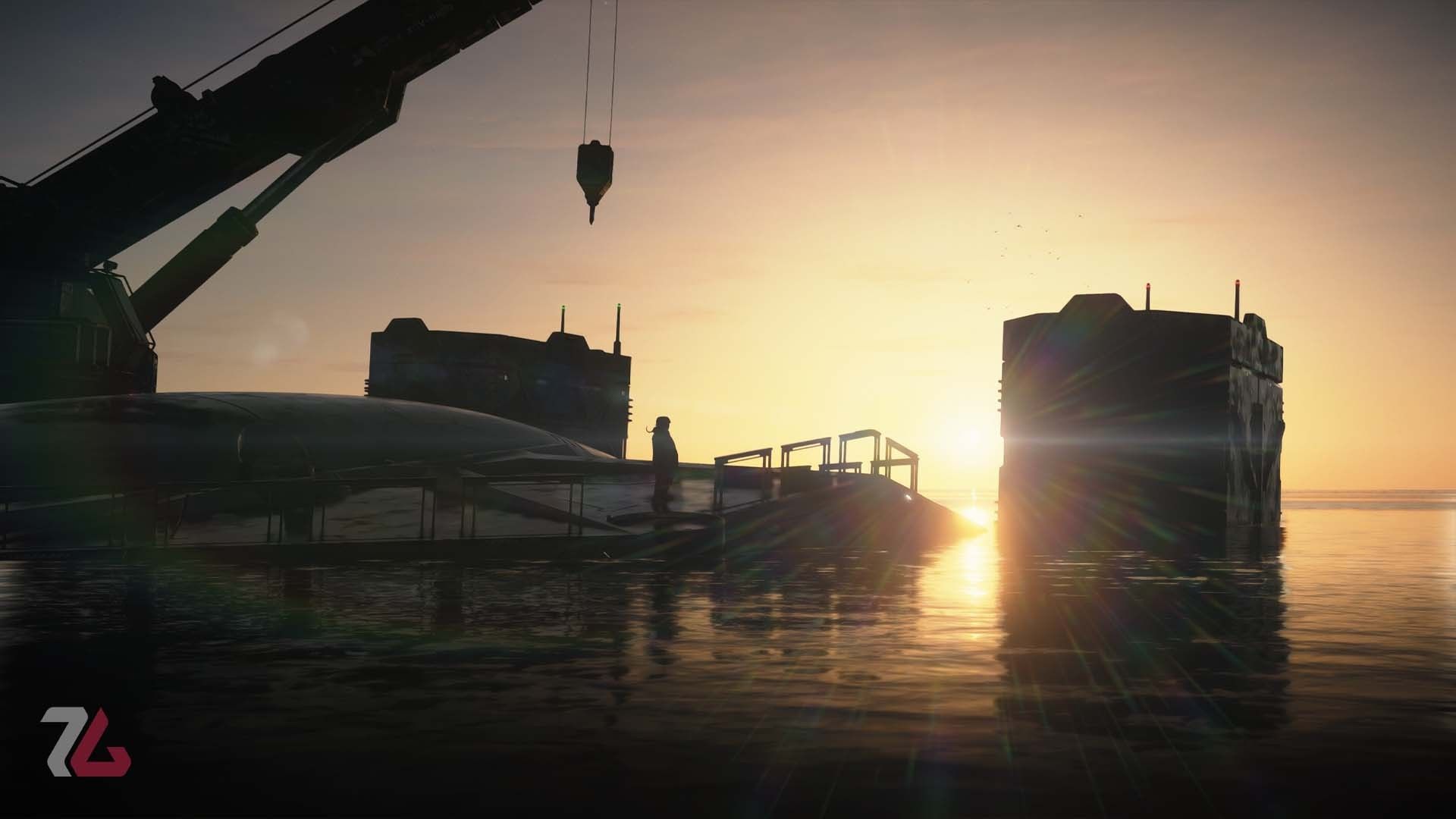 کشتی در بازی Death Stranding 2