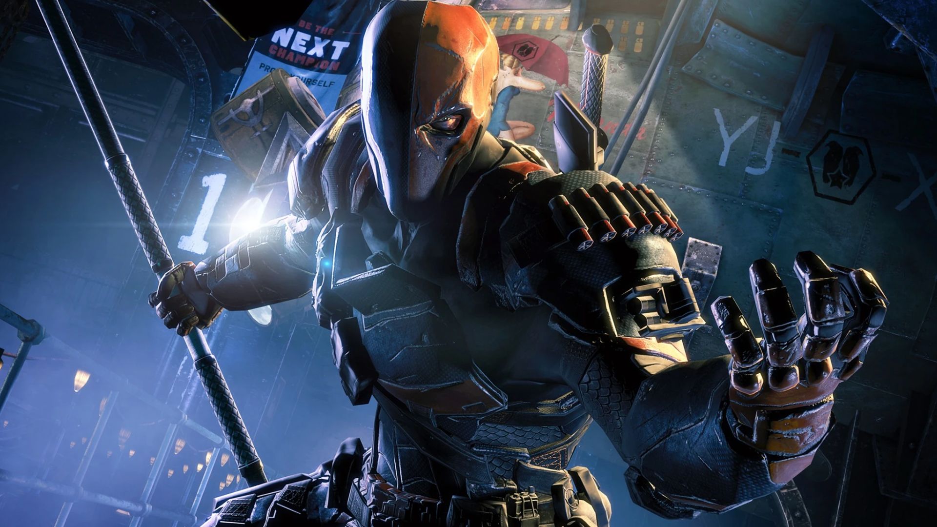 دث استروک در بازی      Batman: Arkham Knight
