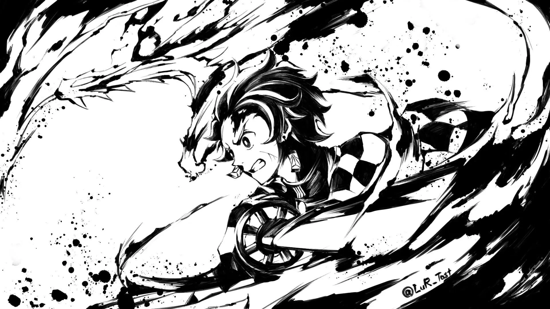 تانجیرو در مانگا Demon Slayer