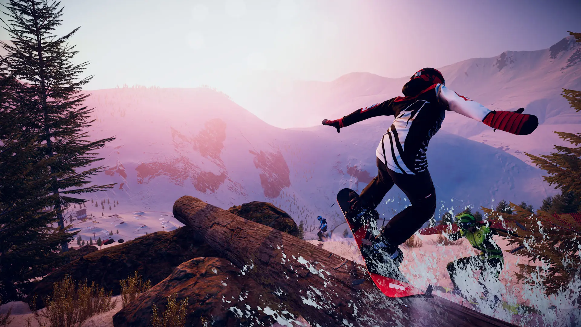ورزش اسنوبرد در بازی Descenders Next