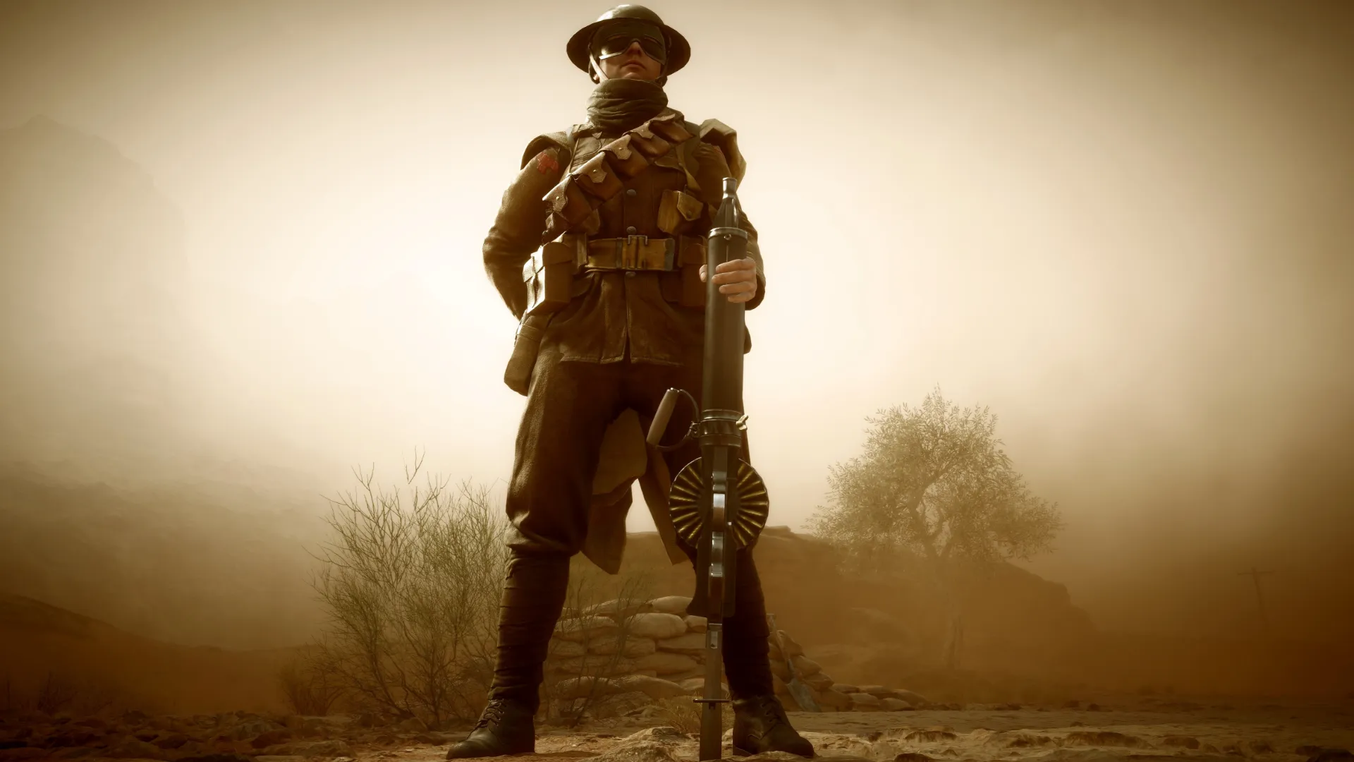 ظاهر سرباز صحرا در بازی Battlefield 1