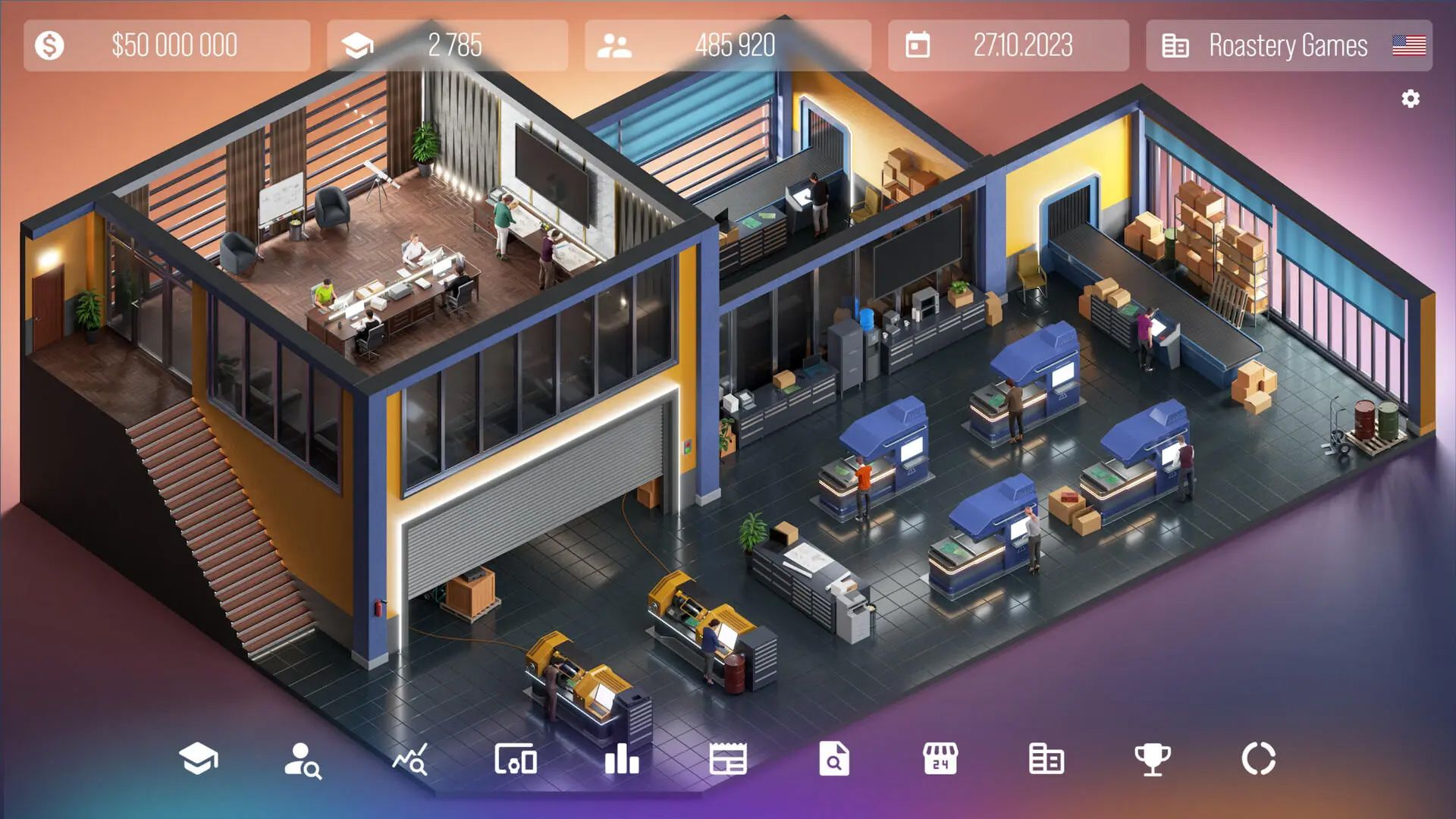 بازی موبایل Devices Tycoon