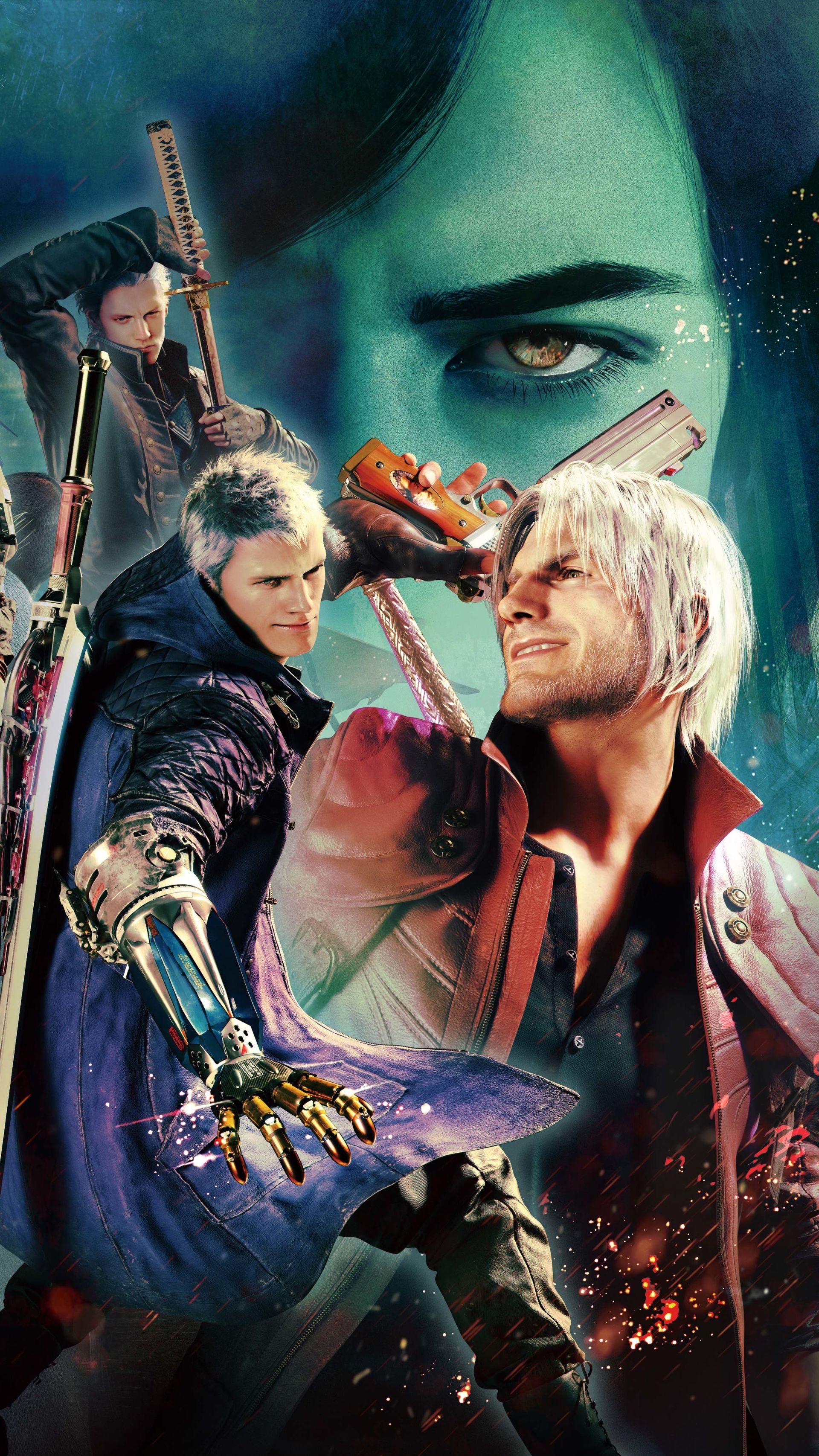 پوستر (کاور) نسخه اسپشیال بازی Devil May Cry 5