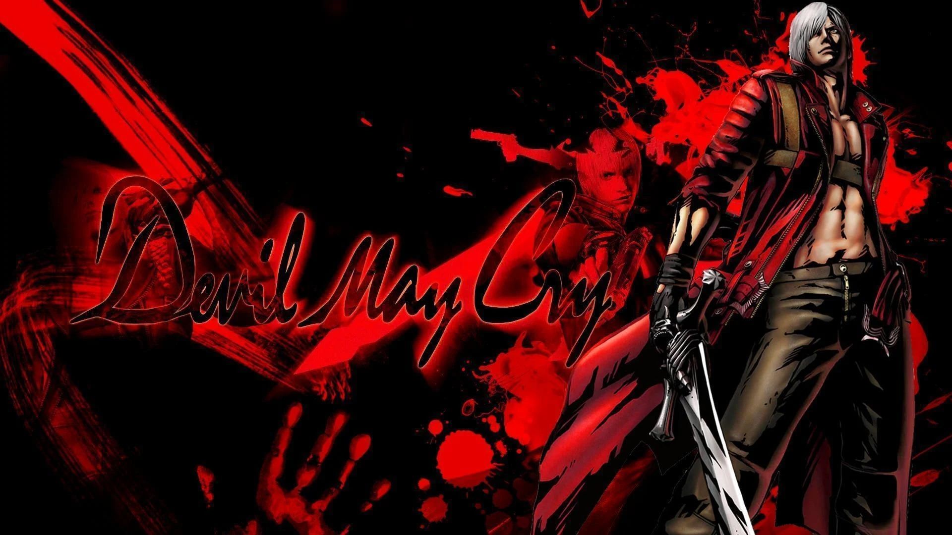 دانته در پوستر بازی Devil May Cry