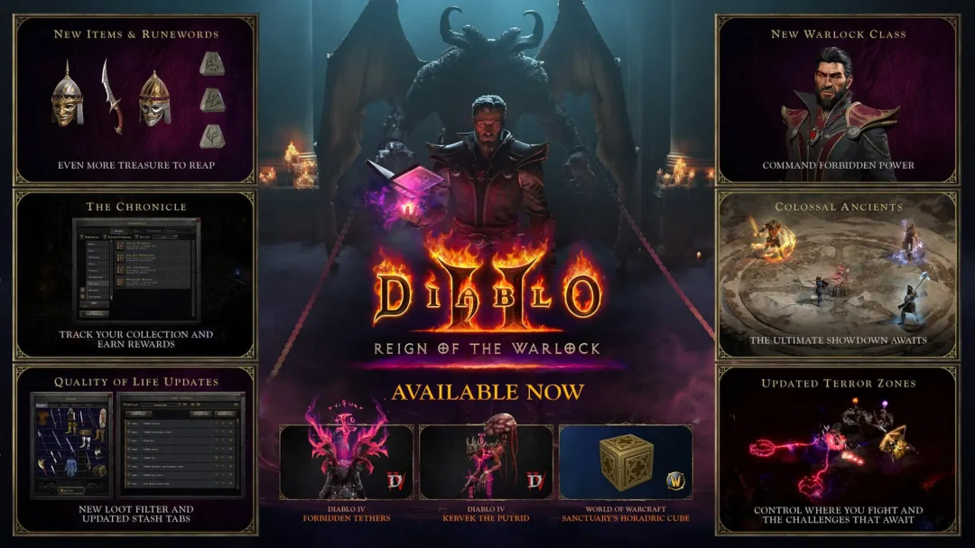 بسته الحاقی Reign of the Warlock بازی Diablo 2