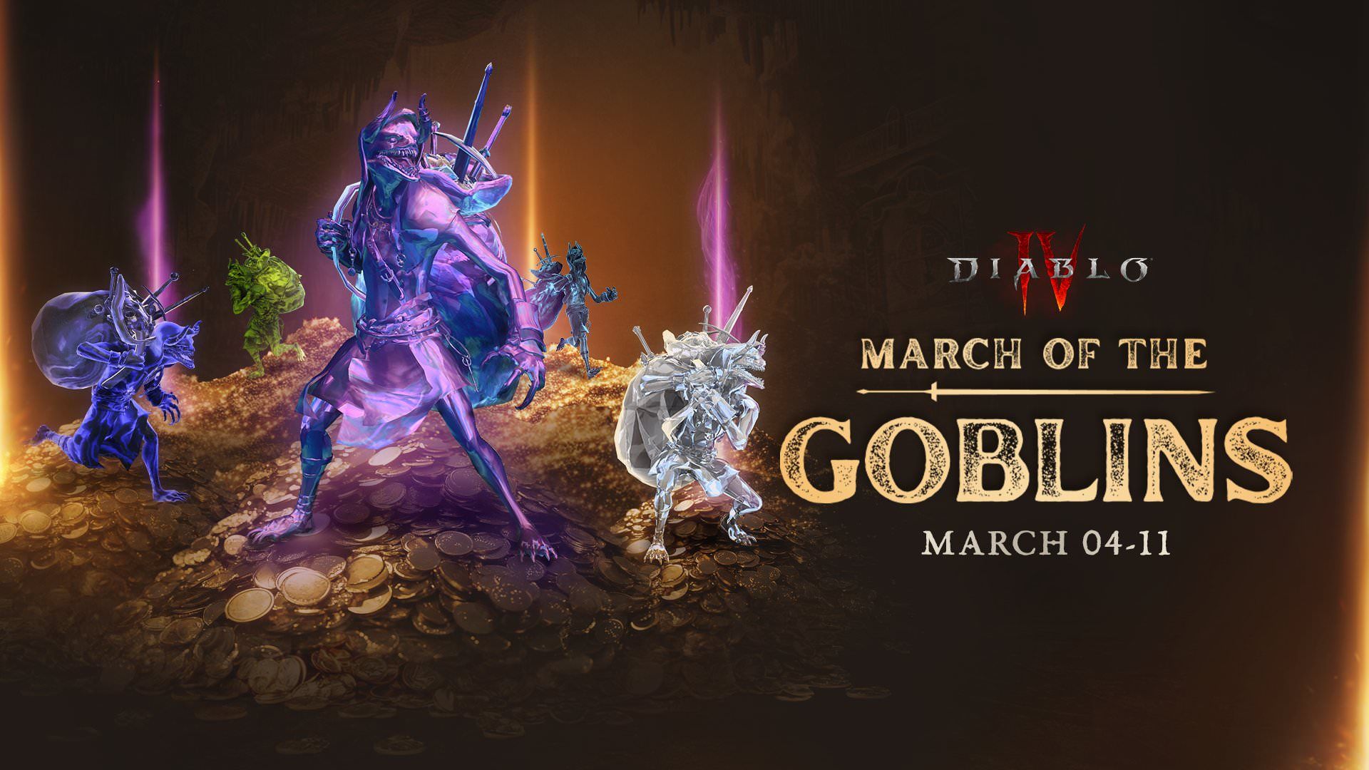 پوستر رویداد March of the Goblins دیابلو ۴