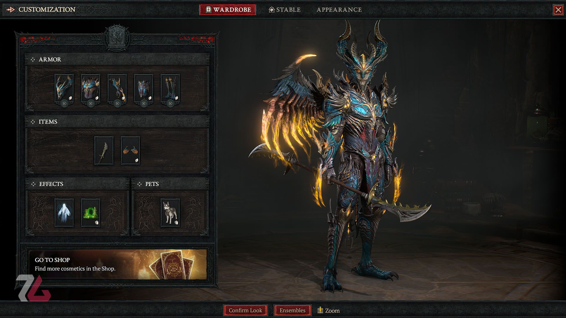 اسکین در diablo 4 s8 