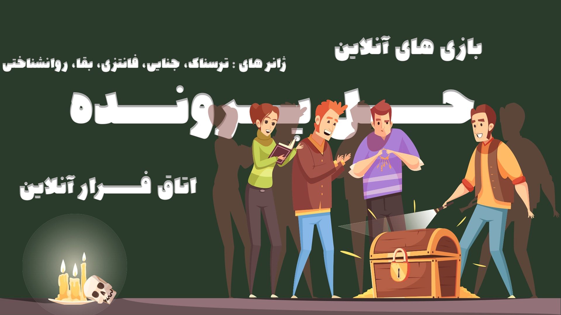 بازی های فکری اپلیکیشن دایموندگیمز( پرونده جنایی،پادکست معمایی)