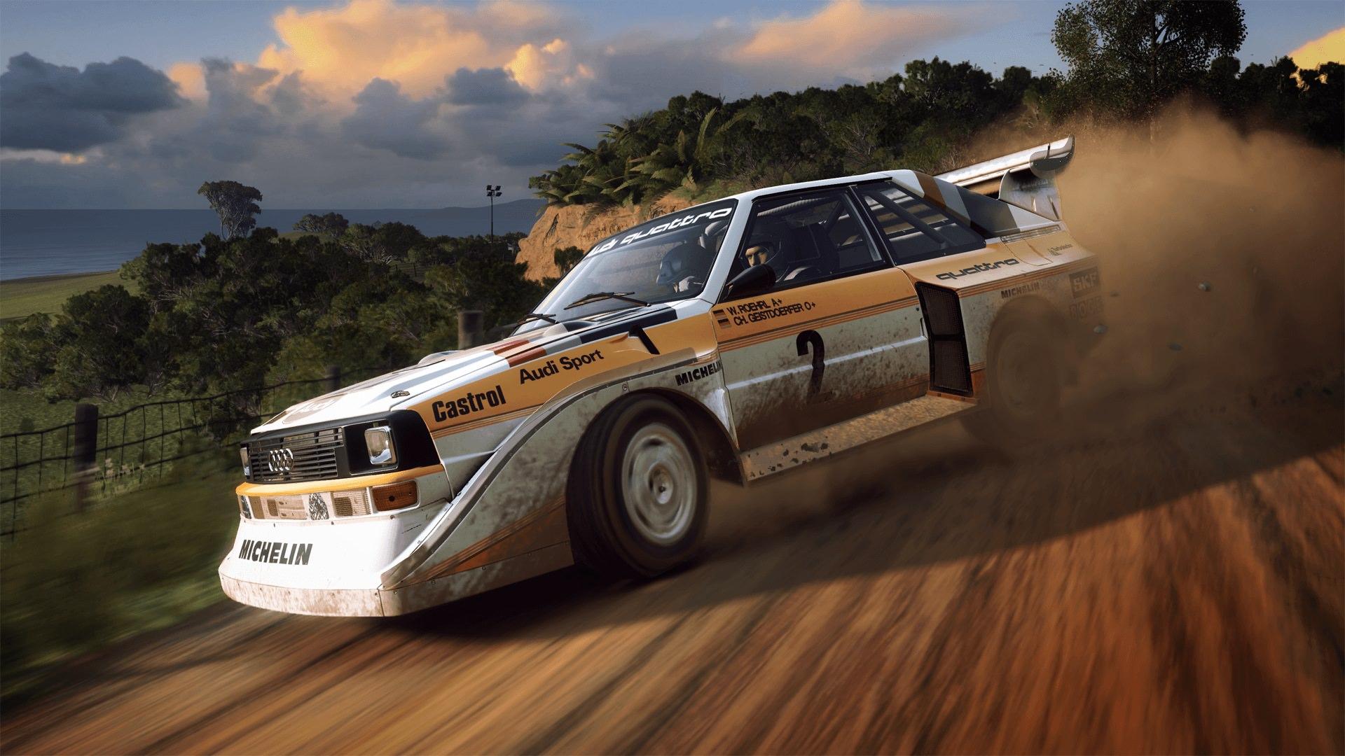 رقابت‌های رالی در بازی Dirt Rally