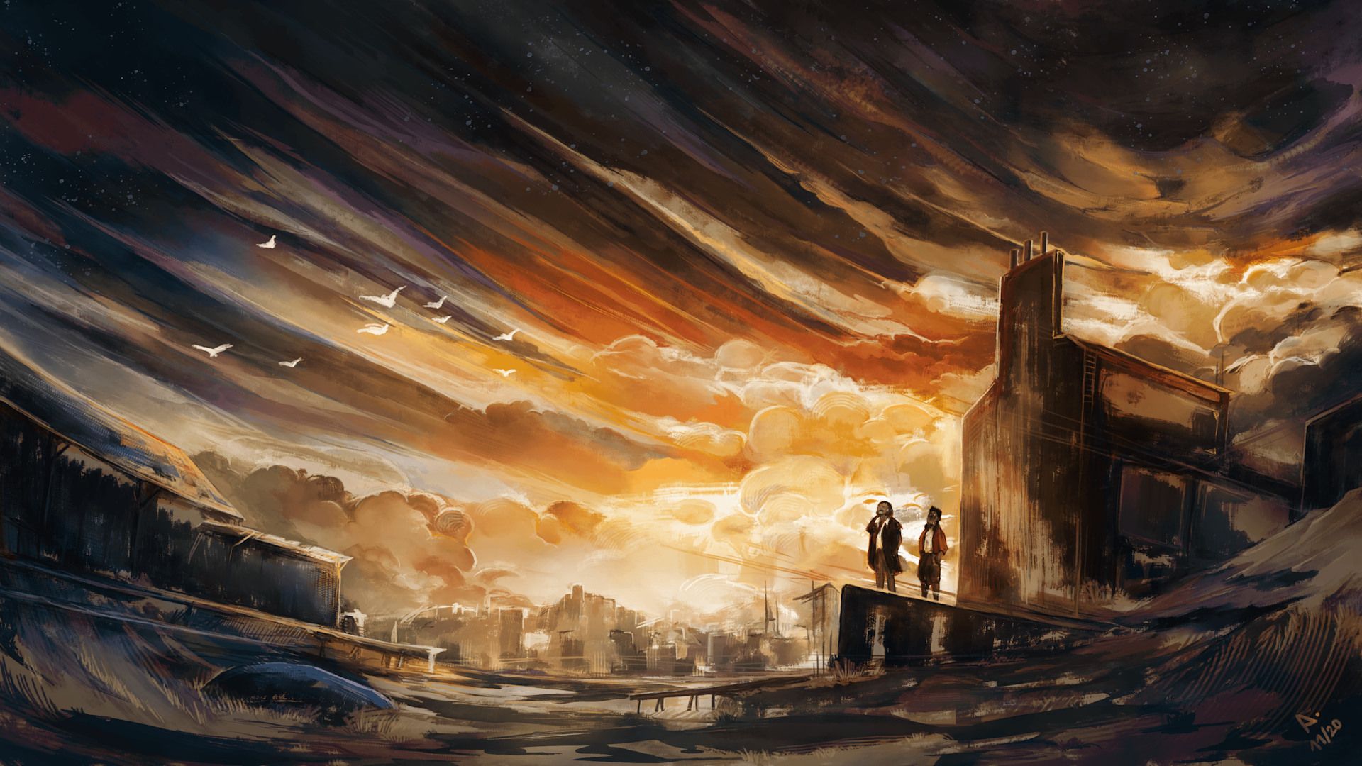 بهترین والپیپرهای بازی Disco Elysium (دیسکو الیسیوم) برای کامپیوتر و دسکتاپ