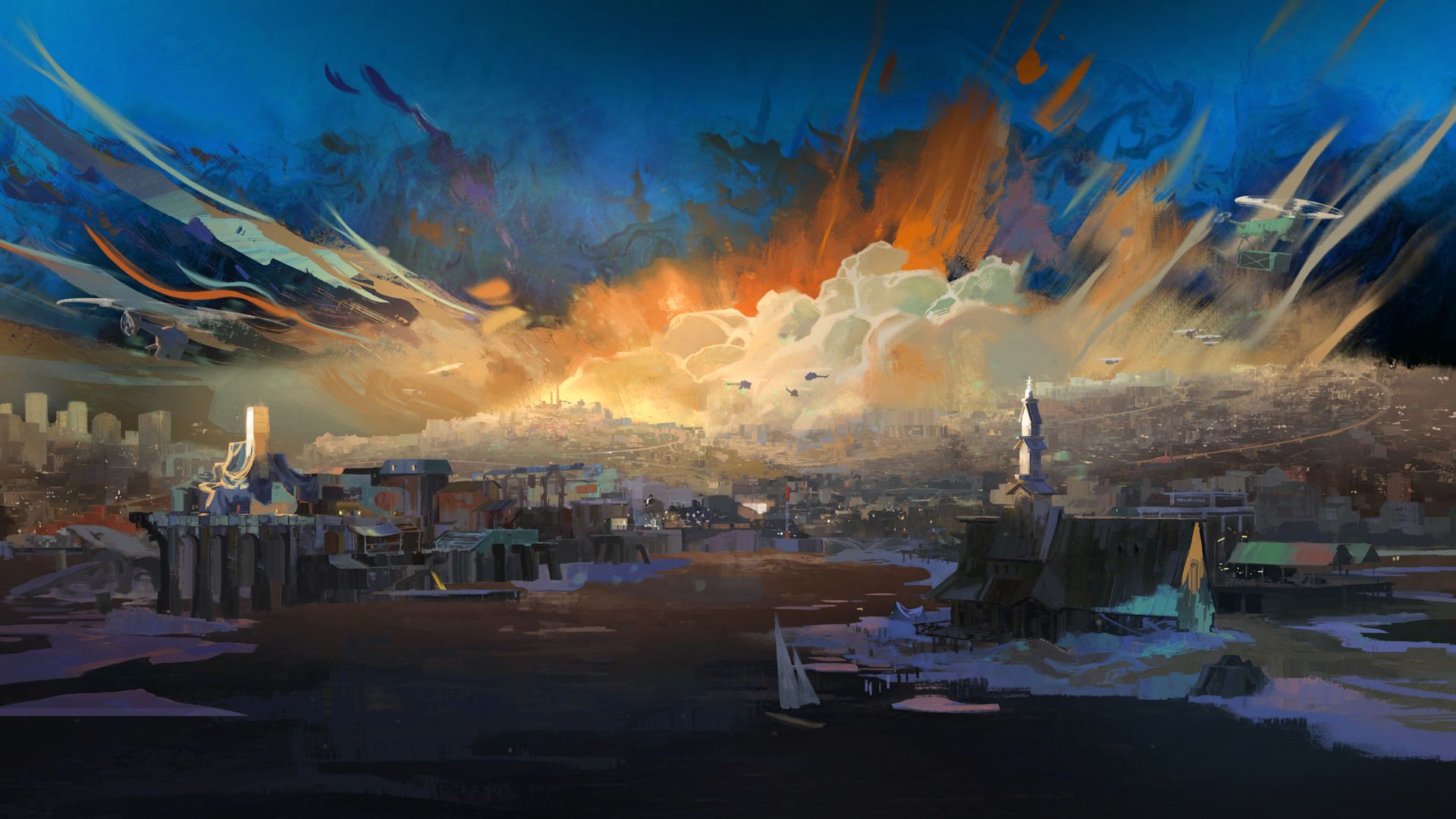 بهترین والپیپرهای بازی Disco Elysium (دیسکو الیسیوم) برای کامپیوتر و دسکتاپ