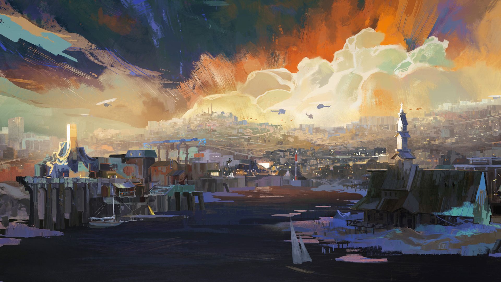 بهترین والپیپرهای بازی Disco Elysium (دیسکو الیسیوم) برای کامپیوتر و دسکتاپ