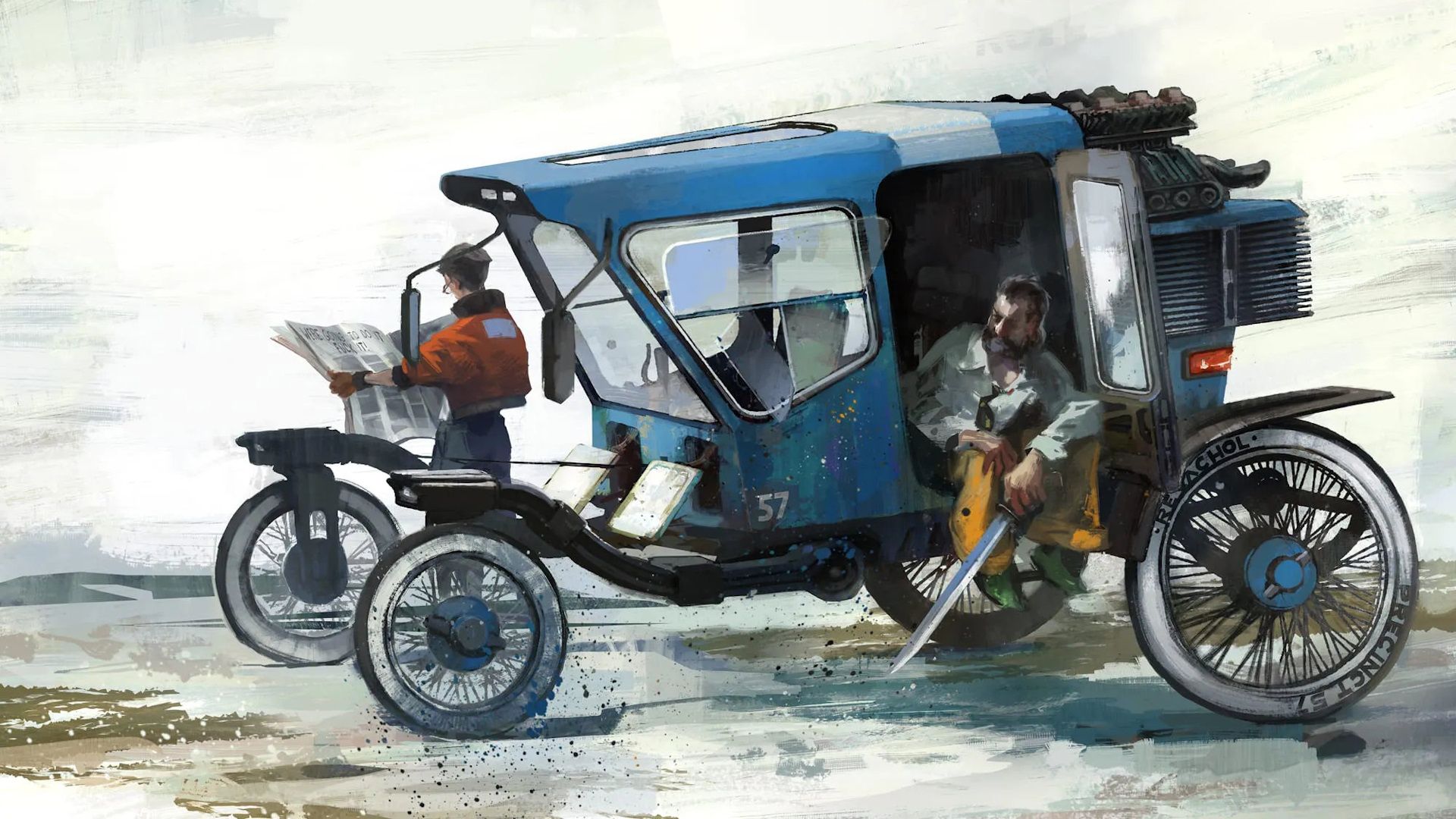 بهترین والپیپرهای بازی Disco Elysium (دیسکو الیسیوم) برای کامپیوتر و دسکتاپ
