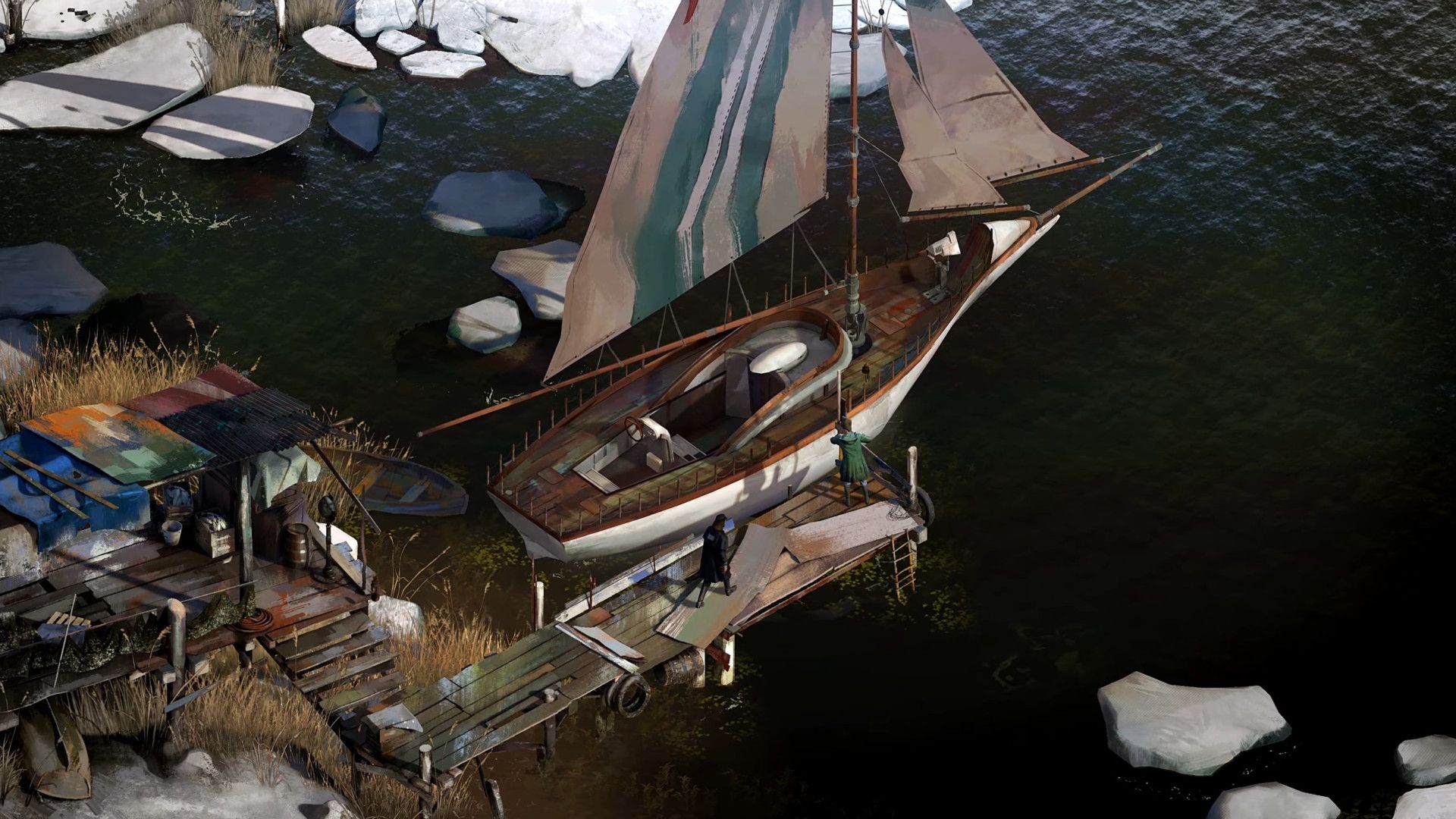 بهترین والپیپرهای بازی Disco Elysium (دیسکو الیسیوم) برای کامپیوتر و دسکتاپ