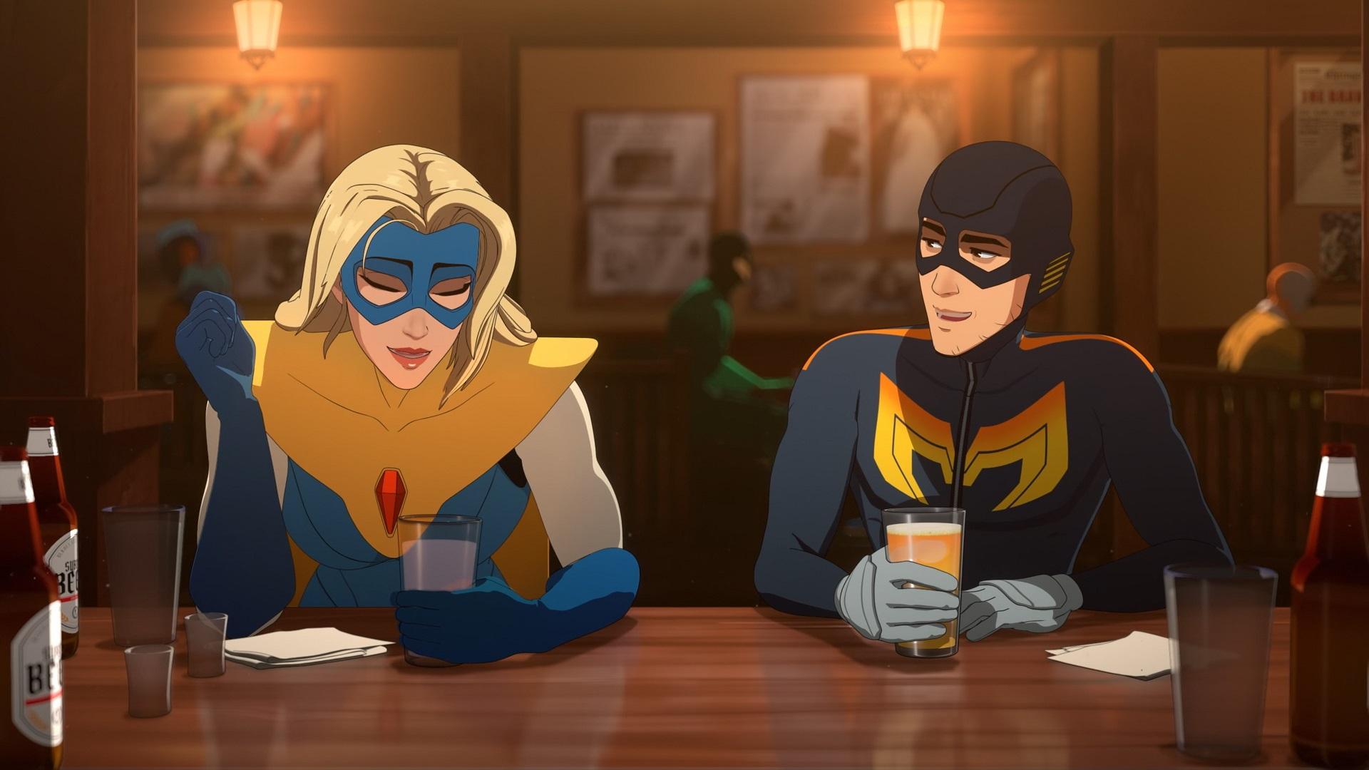 ملاقات رابرت و بلوند بلیزر در بازی Dispatch