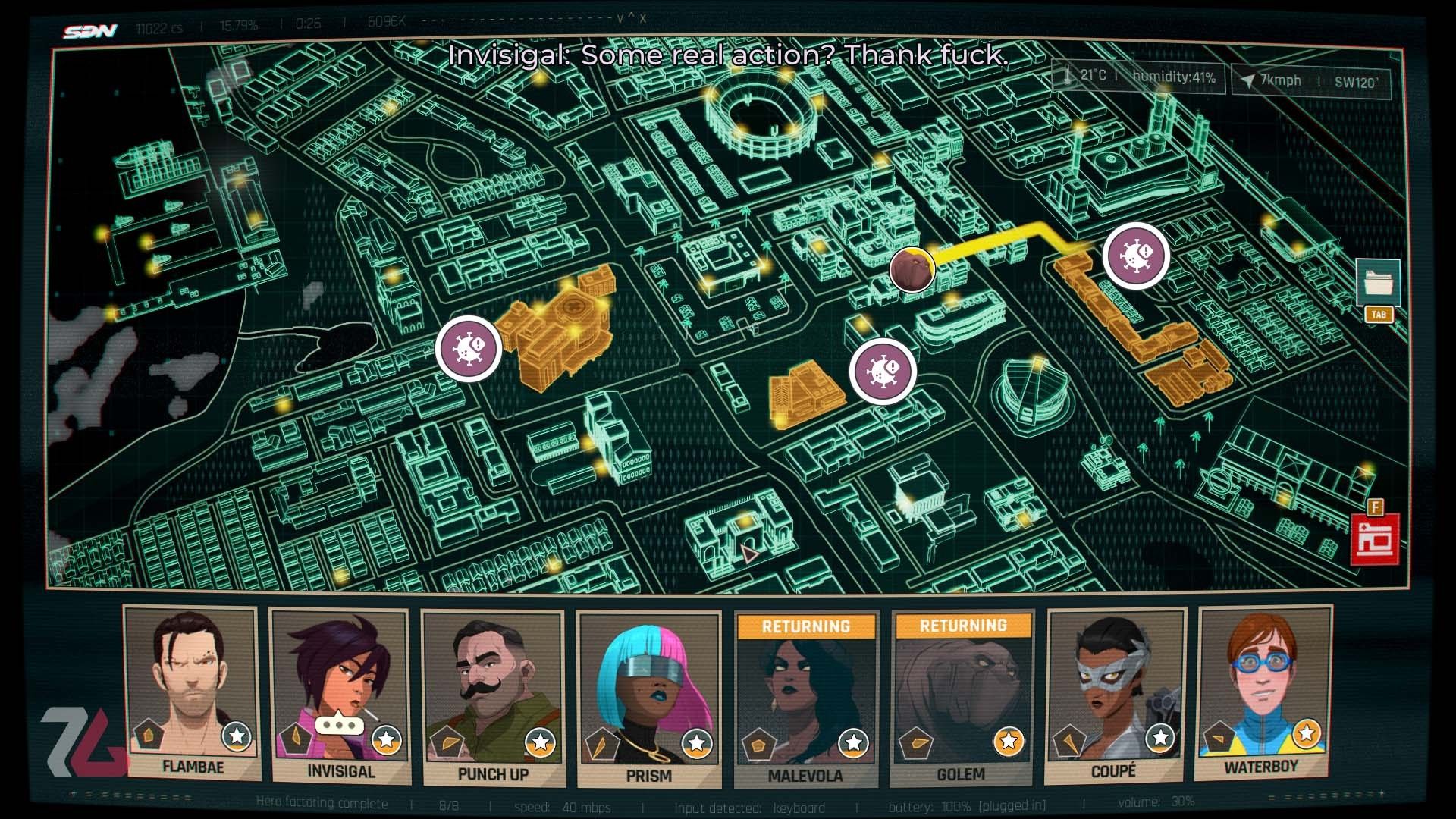 شیفت شب در بازی Dispatch