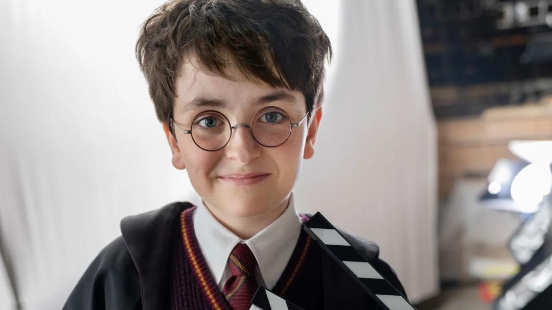 دامینیک مک‌لاکلین در نقش هری پاتر در سریال Harry Potter